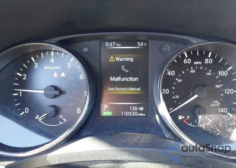 2017 Nissan Rogue Sv z USA, uszkodzony, nr VIN JN8AT2MV4HW271069